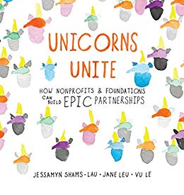 The front cover of "Unicorns Unite"